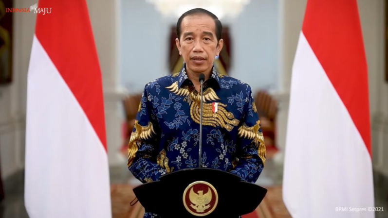 Presiden Jokowi soal PPKM Darurat. (Youtube Sekretariat Presiden)